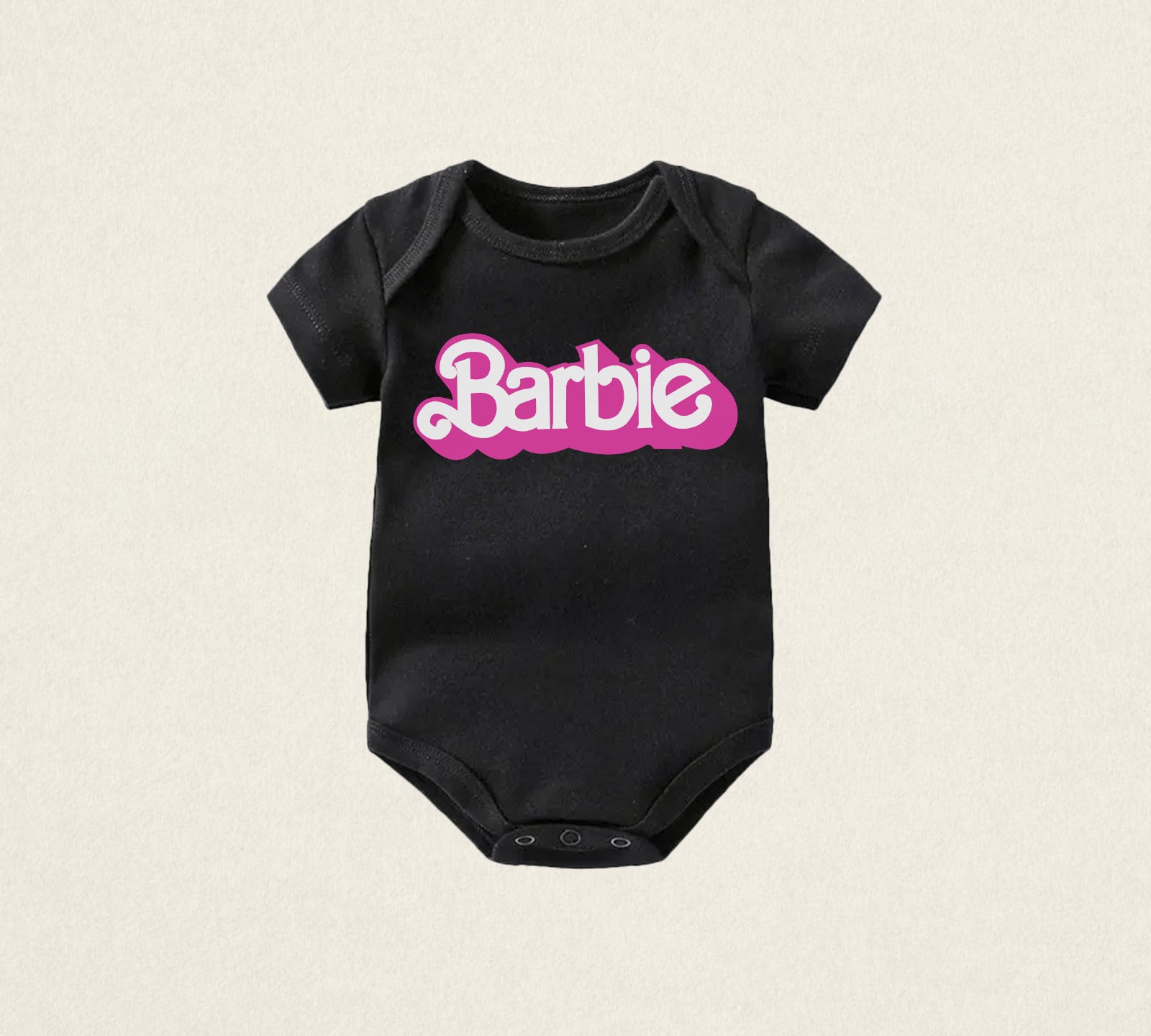 Cute Barbie Movie-Inspired Baby Bodysuit - Adorable & Comfy Attire