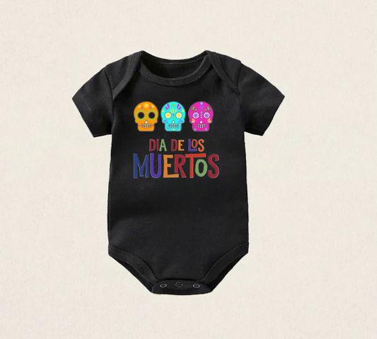 Día de los muertos Onesie Bodysuit halloween