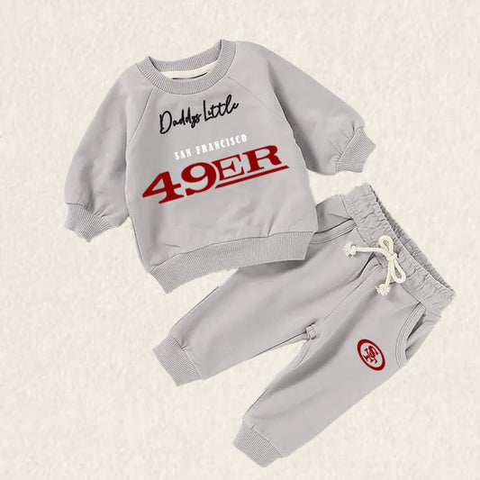 49ers baby two piece outfit