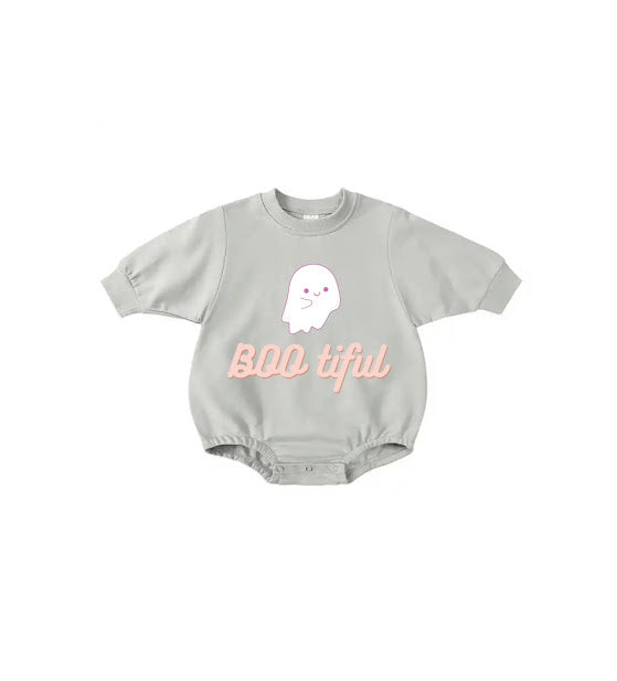 Boo tiful Long Sleeve Sweatshirt Romper