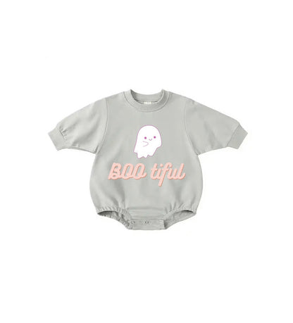 Boo tiful Long Sleeve Sweatshirt Romper