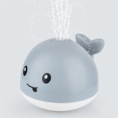 Baby Light Up Bath Tub Toys Whale Water Sprinkler Pool Toys for Toddlers Infants Whale Water Sprinkler Pool Toy