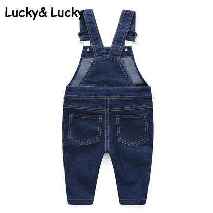 Mother & kids Striped baby boy clothes newborn long sleeve t-shirt + denim overalls newborn clothes casual baby clothing set