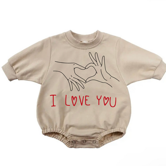 Valentines day Long Sleeve Sweatshirt Bodysuit