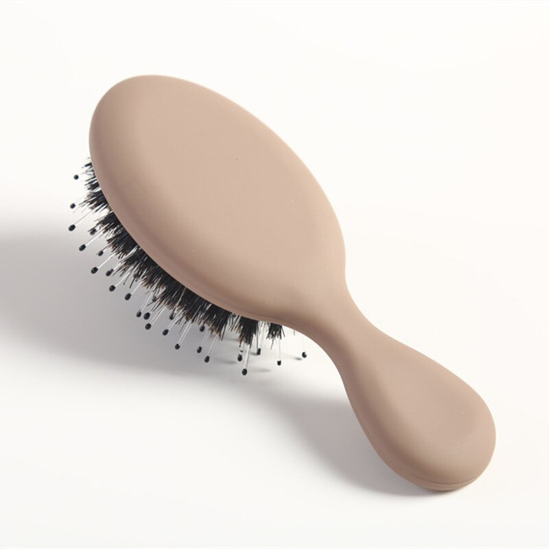 Portable Pocket Hair Comb Salon Styling Hairbrush Shampoo Brush Massager Hair Comb Horsehair Comb Fashion Styling Tool Health