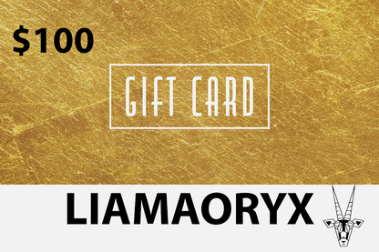 LIAMAORYX GIFT CARD