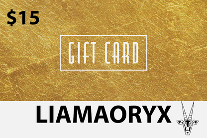 LIAMAORYX GIFT CARD