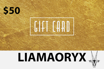 LIAMAORYX GIFT CARD