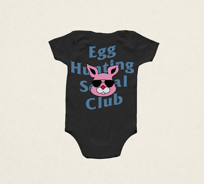 Egg Hunting Social Club Onesie Bodysuit