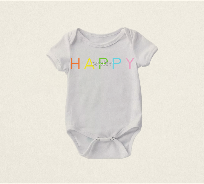 Happy Easter Onesie Bodysuit