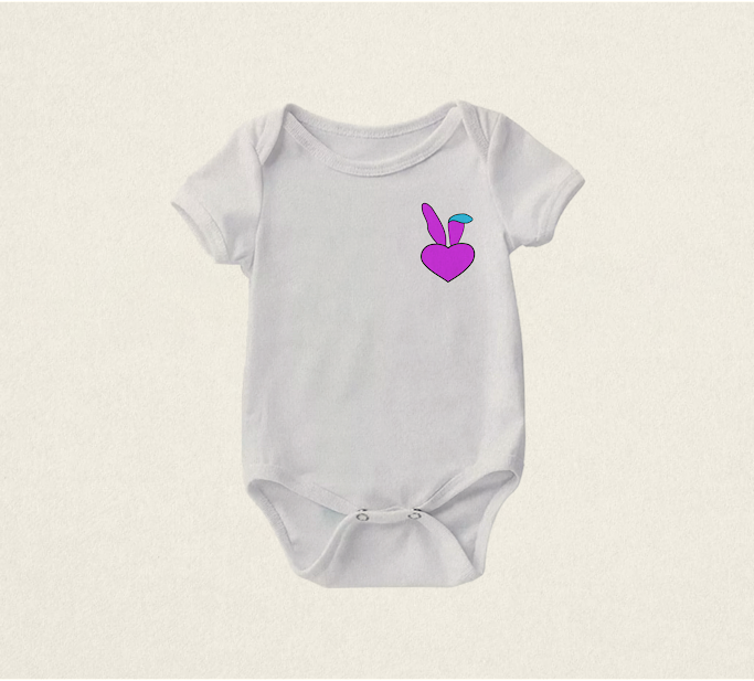 Some Bunny Loves Me Onesie Bodysuit